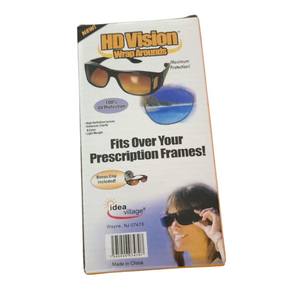 Lentes HD Vision Wrap para Día y Noche - Tecnología de Visión de Alta Definición
