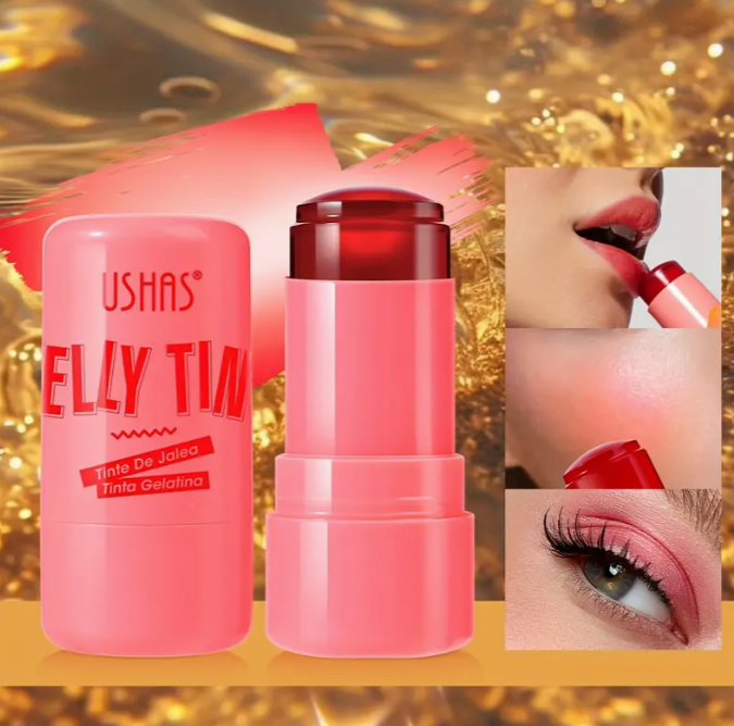 Pack 4 Tinta Labios Rubor Jelly Tinta