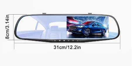 ESPEJO RETROVISOR CAMARA FULL HD 1080P
