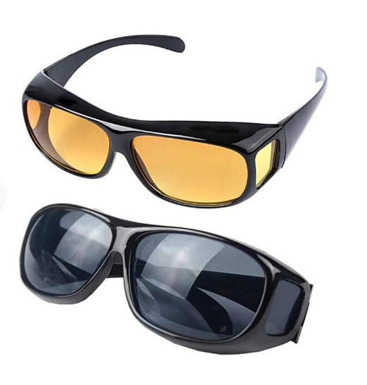 Lentes HD Vision Wrap para Día y Noche - Tecnología de Visión de Alta Definición