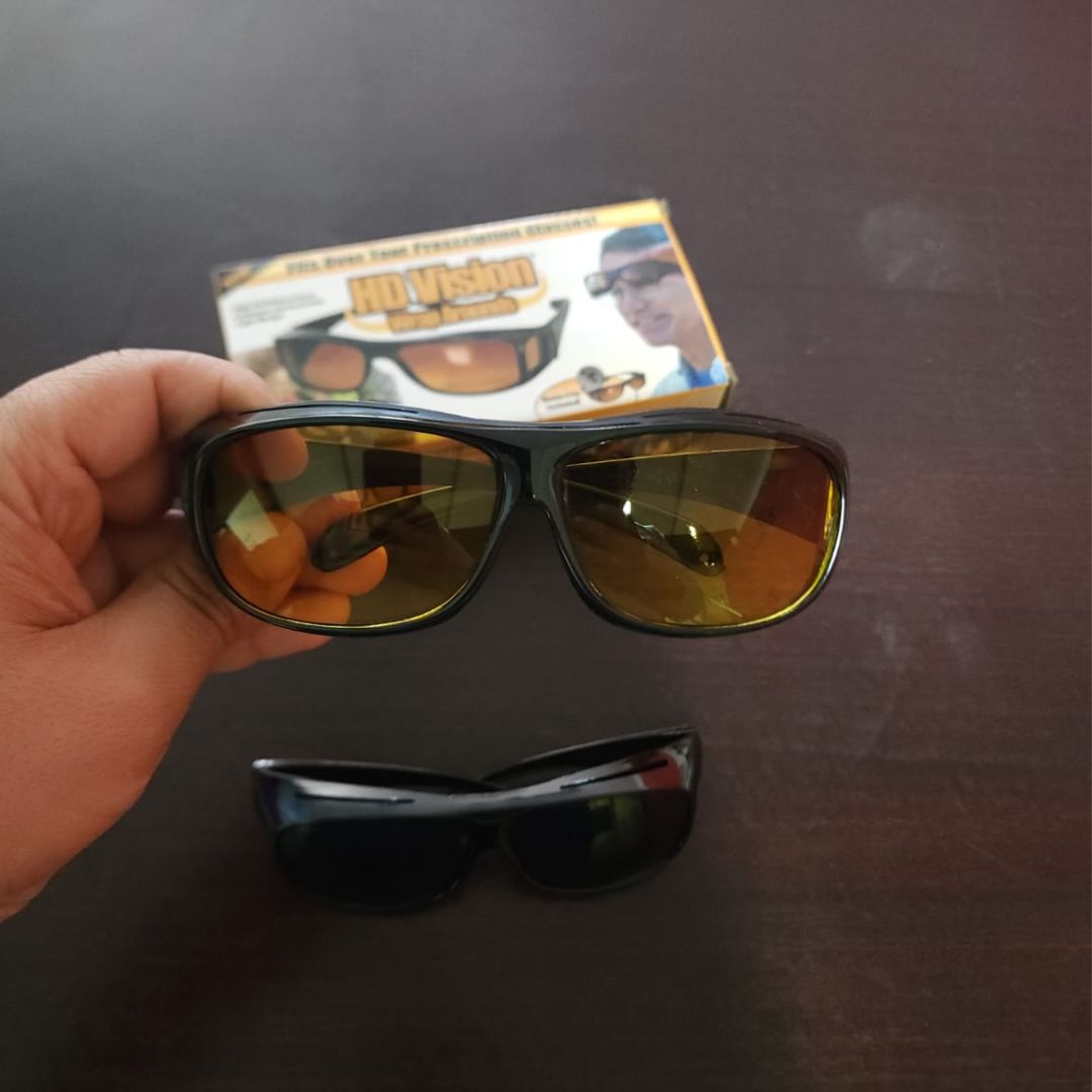 Lentes HD Vision Wrap para Día y Noche - Tecnología de Visión de Alta Definición