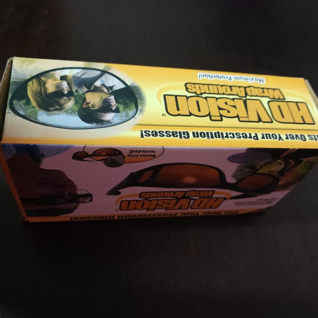 Lentes HD Vision Wrap para Día y Noche - Tecnología de Visión de Alta Definición