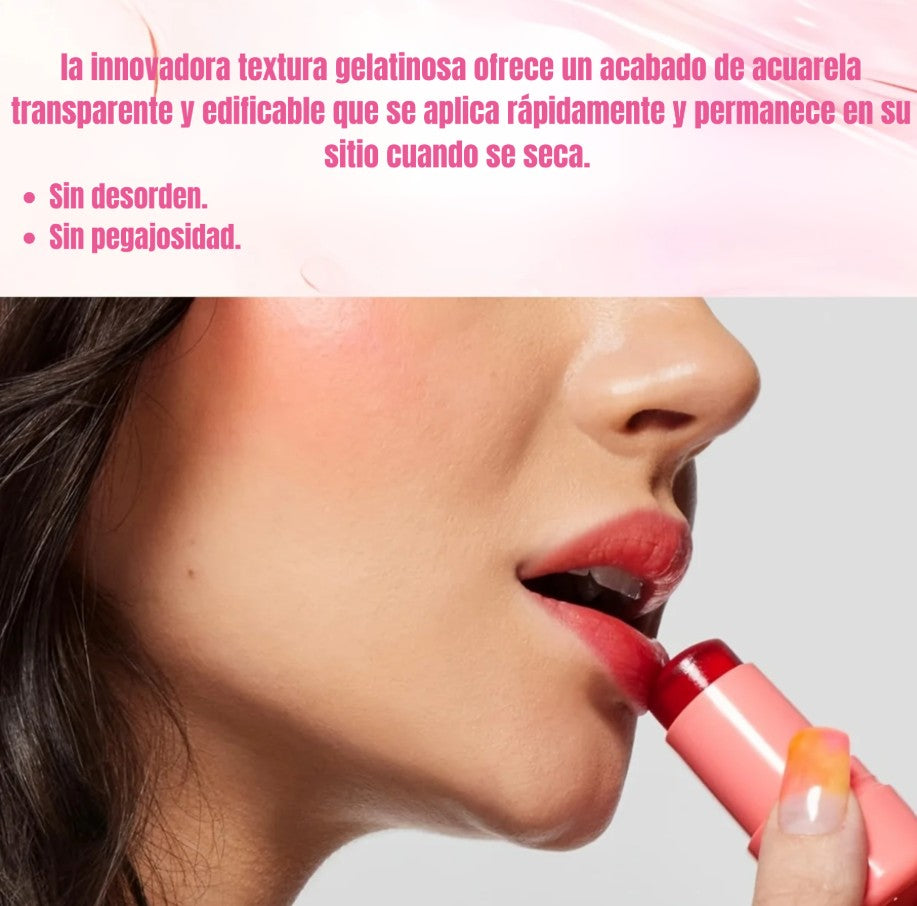 Pack 4 Tinta Labios Rubor Jelly Tinta