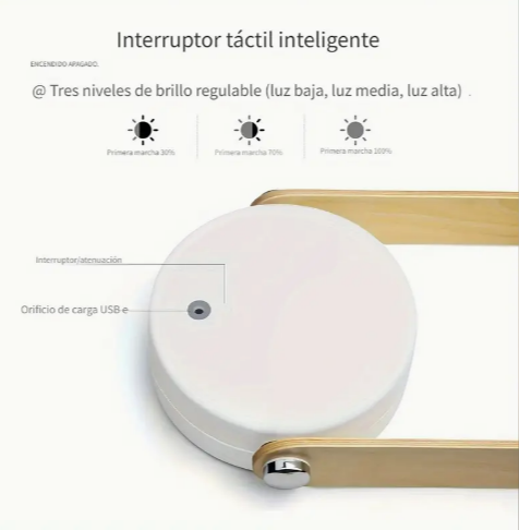 LINTERNA LÁMPARA DE MESA PLEGABLE